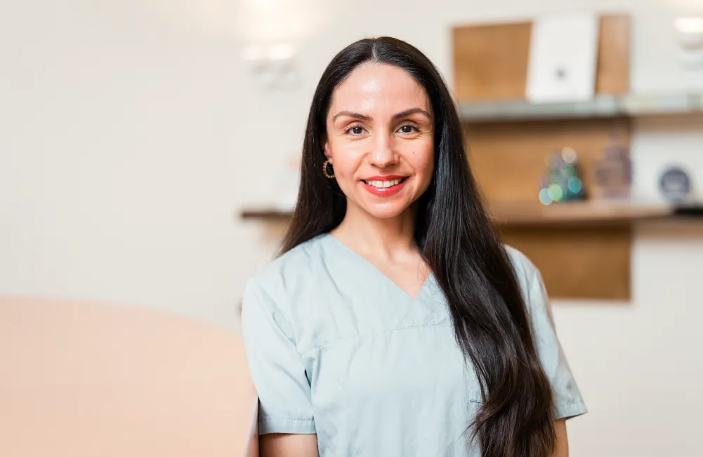 Solale Matein vom Praxisteam der Dermatologischen Privatpraxis Dr. Anna Brandenburg, Hautarzt Hamburg
